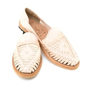 Sol leather moccasins